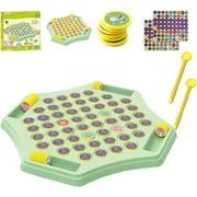 Tingzi Memory Flip Chess, Animal Flip Chess Memory Chess Game, Flip to Win Travel Memory Game, Kids Matching with Chessboard, Fruit Flip Chess Chess Board Game, Fun Puzzle Strategy Gam (Fruit)